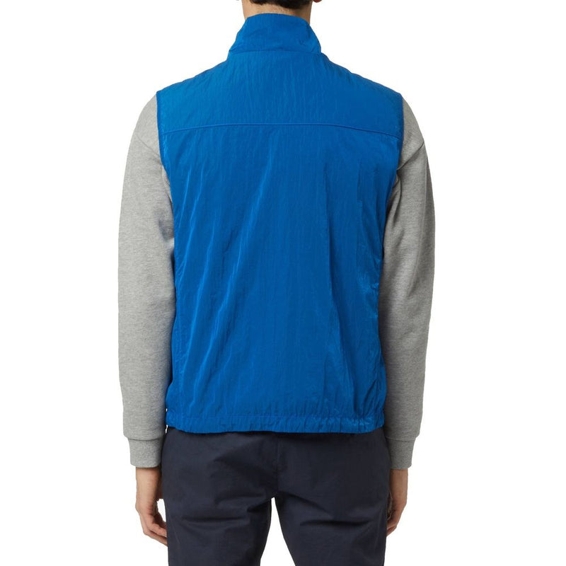 Paul & Shark Veste sans manches en nylon bleu