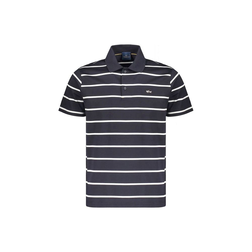 Polo Paul & Shark en coton bleu
