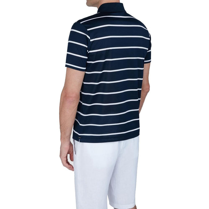 Polo Paul & Shark en coton bleu