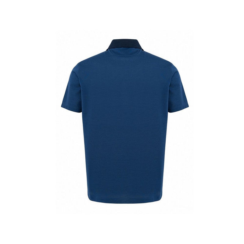 Paul & Shark Blue Cotton Polo Shirt