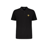 Polo Versace en coton noir