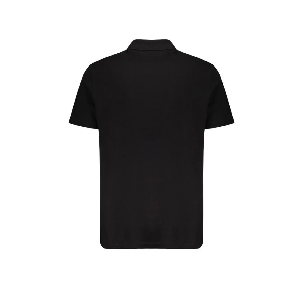 Polo Versace en coton noir