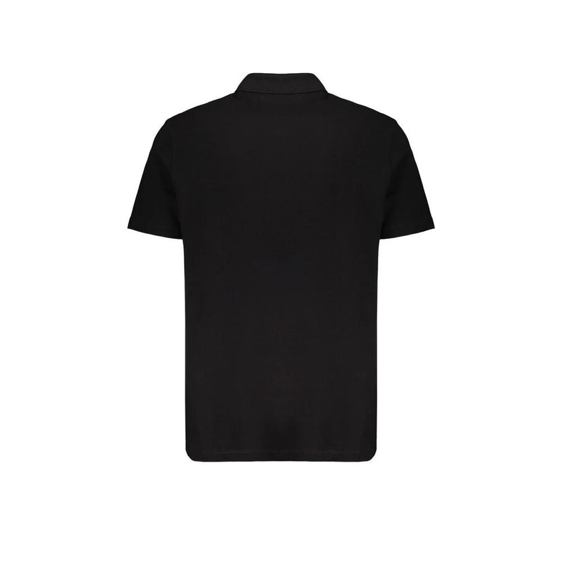 Polo Versace en coton noir