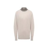 Pull en cachemire beige de Brunello Cucinelli