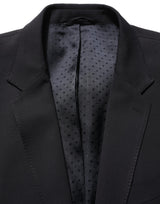 Dolce & Gabbana Dark Blue Wool Slim Fit Formal Men 2 Piece Suit