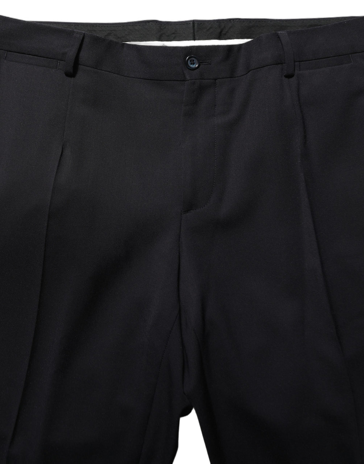 Dolce & Gabbana Dark Blue Wool Slim Fit Formal Men 2 Piece Suit