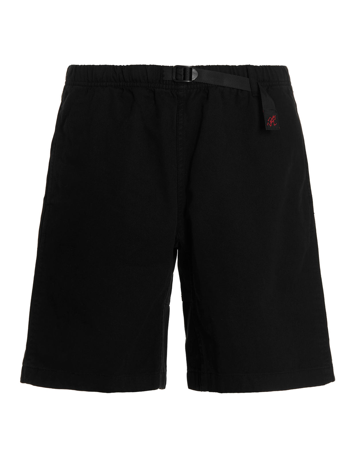 Shorts Bermudes en Coton Noir Gramicci
