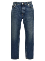 Jean en denim de coton bleu du département 5