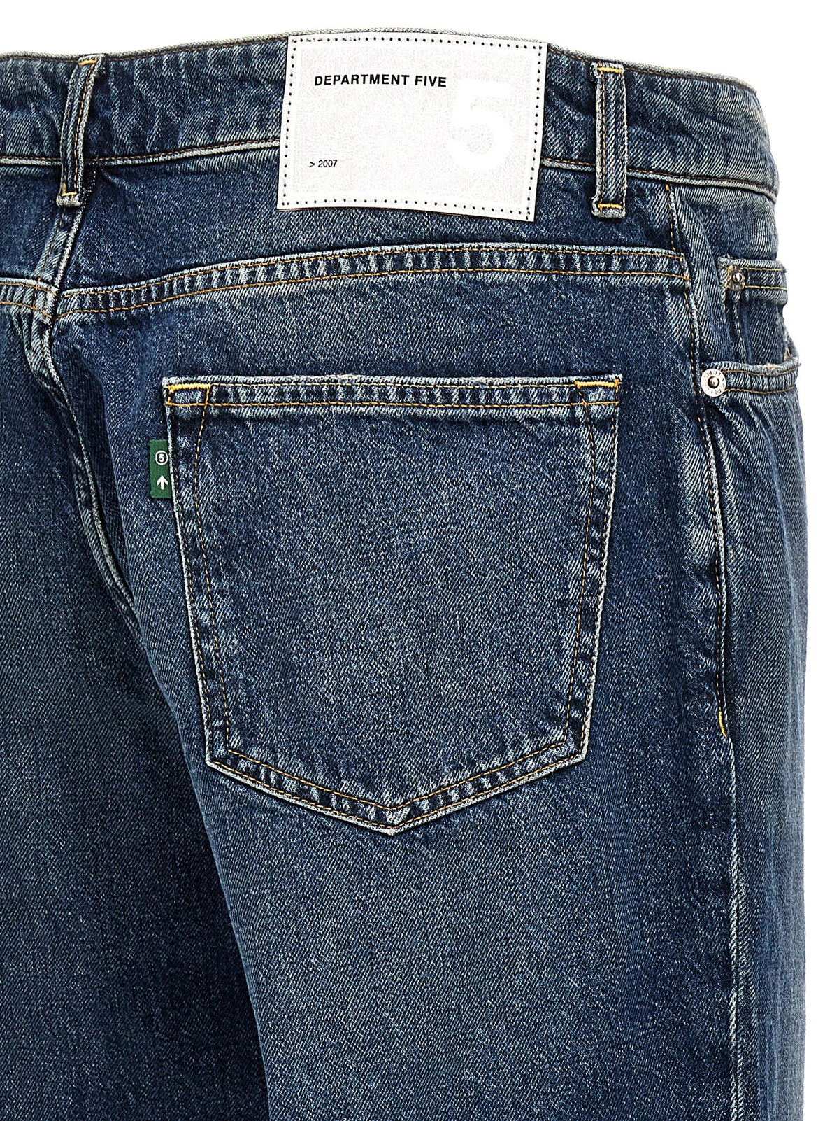 Jean en denim de coton bleu du département 5