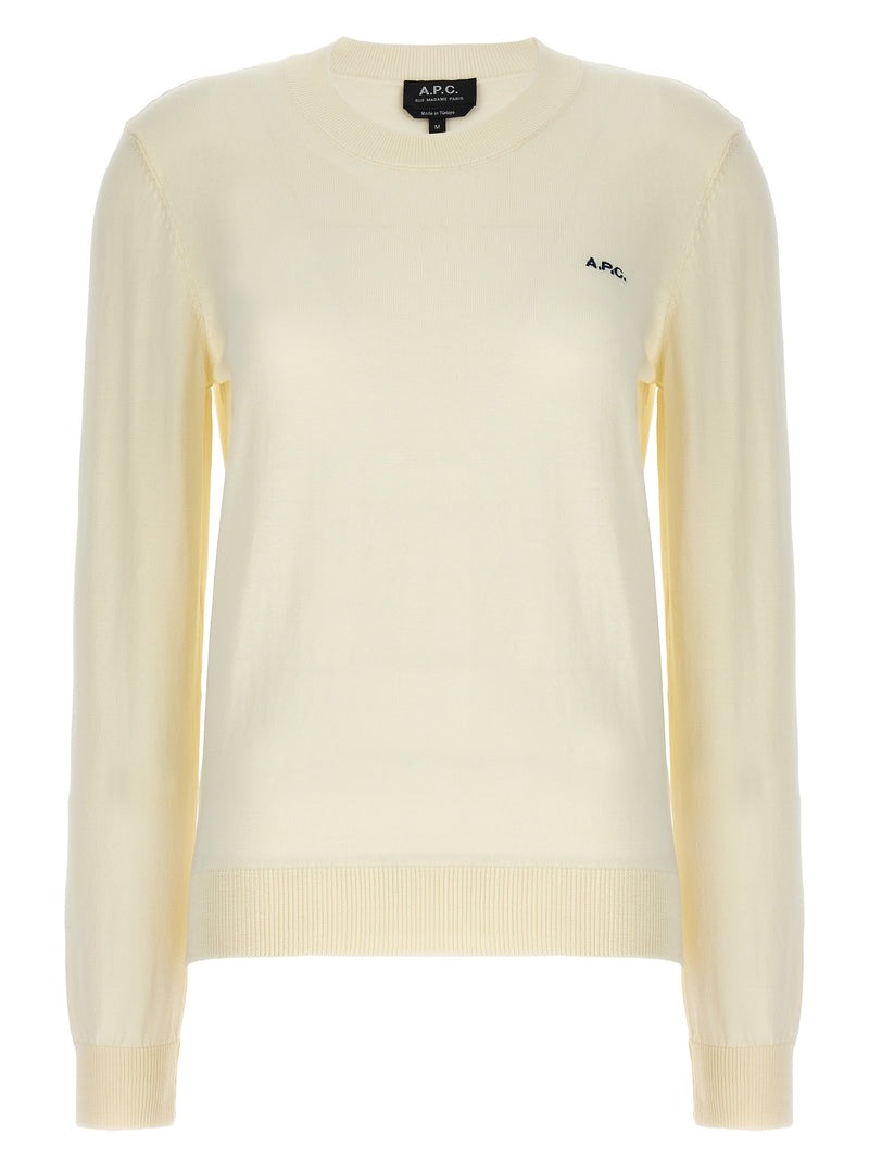 A.P.C. Beige Cotton Cardigan