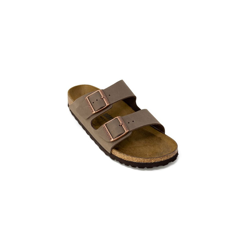 Birkenstock Arizona BS Brown Leather Slippers for Women