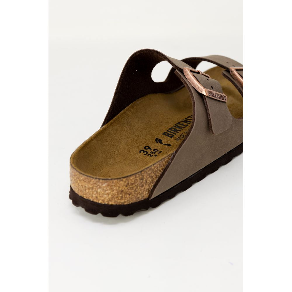 Birkenstock Arizona BS Brown Leather Slippers for Women