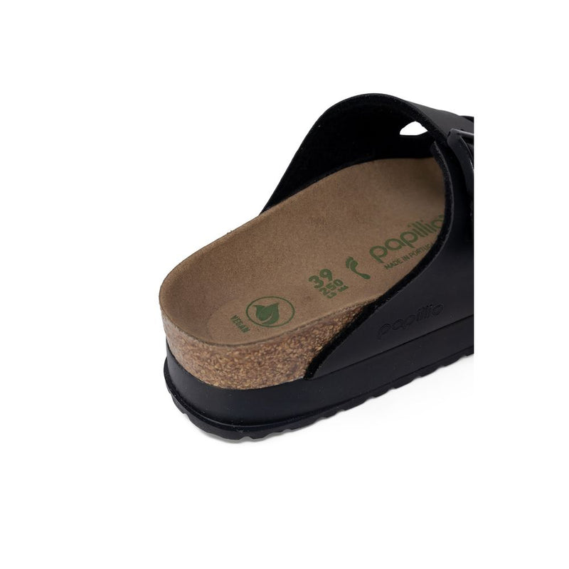 Birkenstock Black Synthetic Platform Sandals for Women