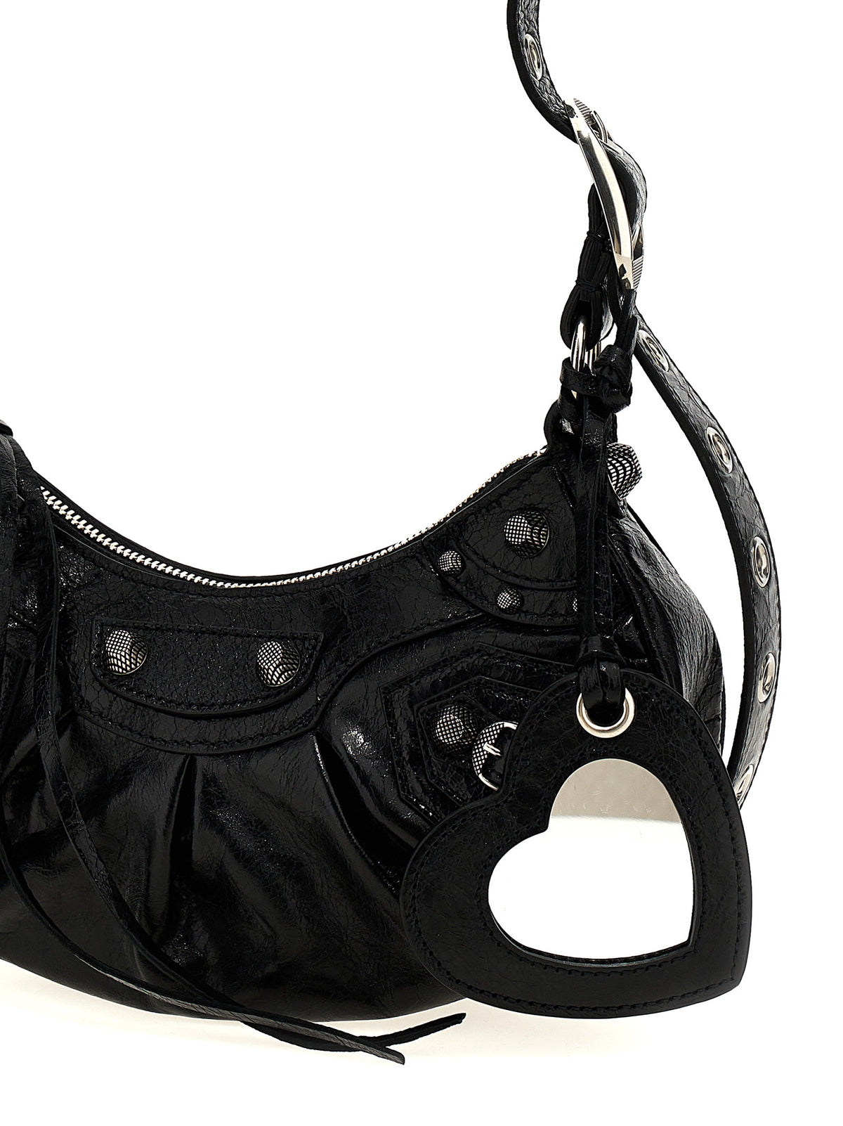 Balenciaga Black Lamb Leather Crossbody Bag