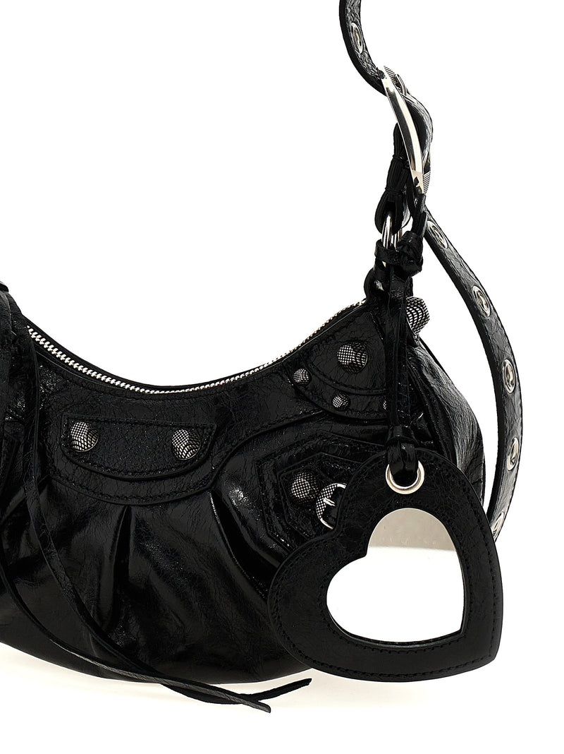 Balenciaga Black Lamb Leather Crossbody Bag