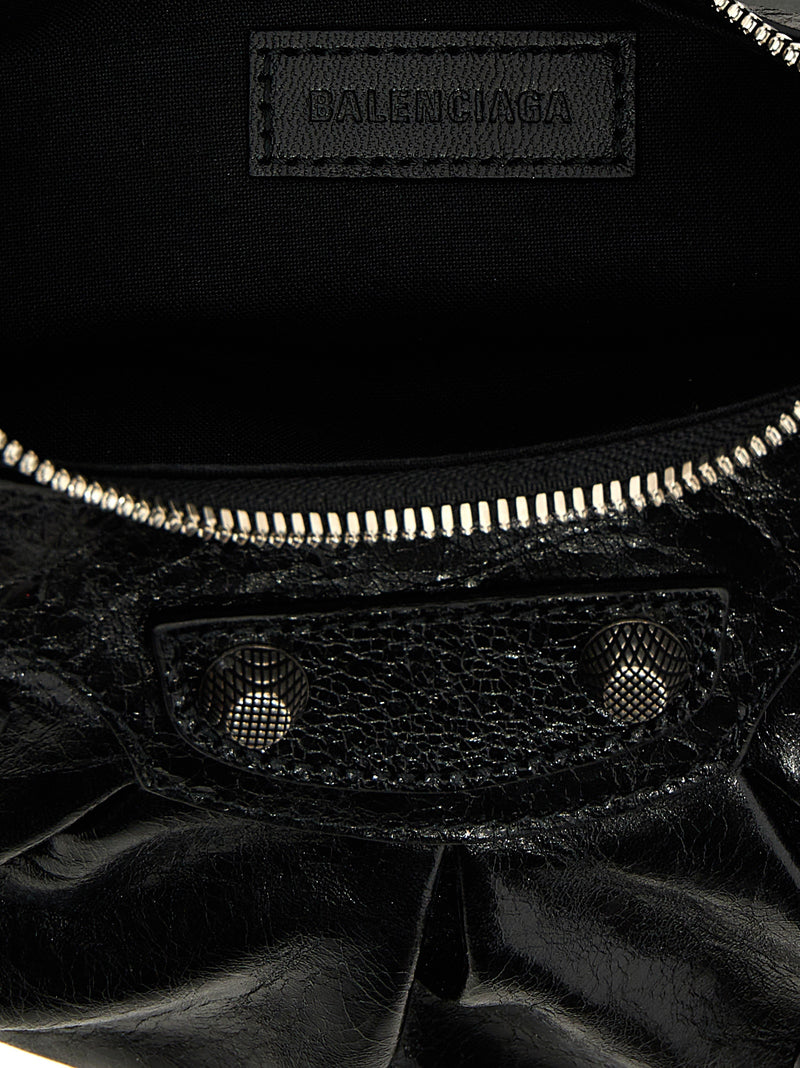 Balenciaga Black Lamb Leather Crossbody Bag