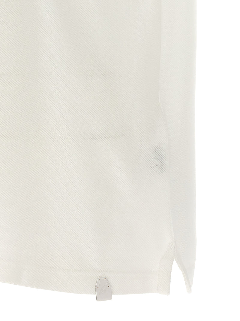 Brioni White Cotton Polo Shirt - Timeless Elegance for Men