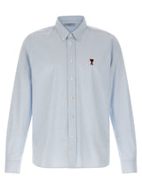 Ami Paris Blue Cotton Blouse - Stylish and Comfortable