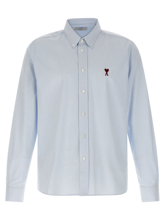 Ami Paris Blue Cotton Blouse - Stylish and Comfortable