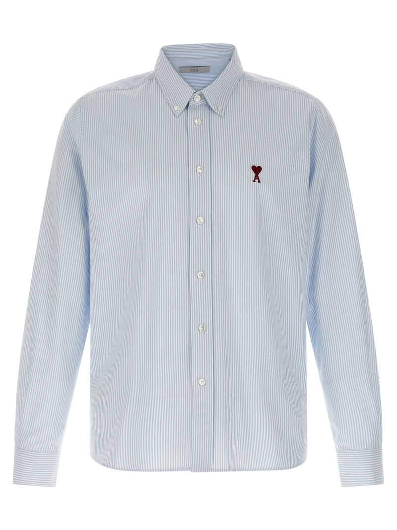 Ami Paris Blue Cotton Blouse - Stylish and Comfortable