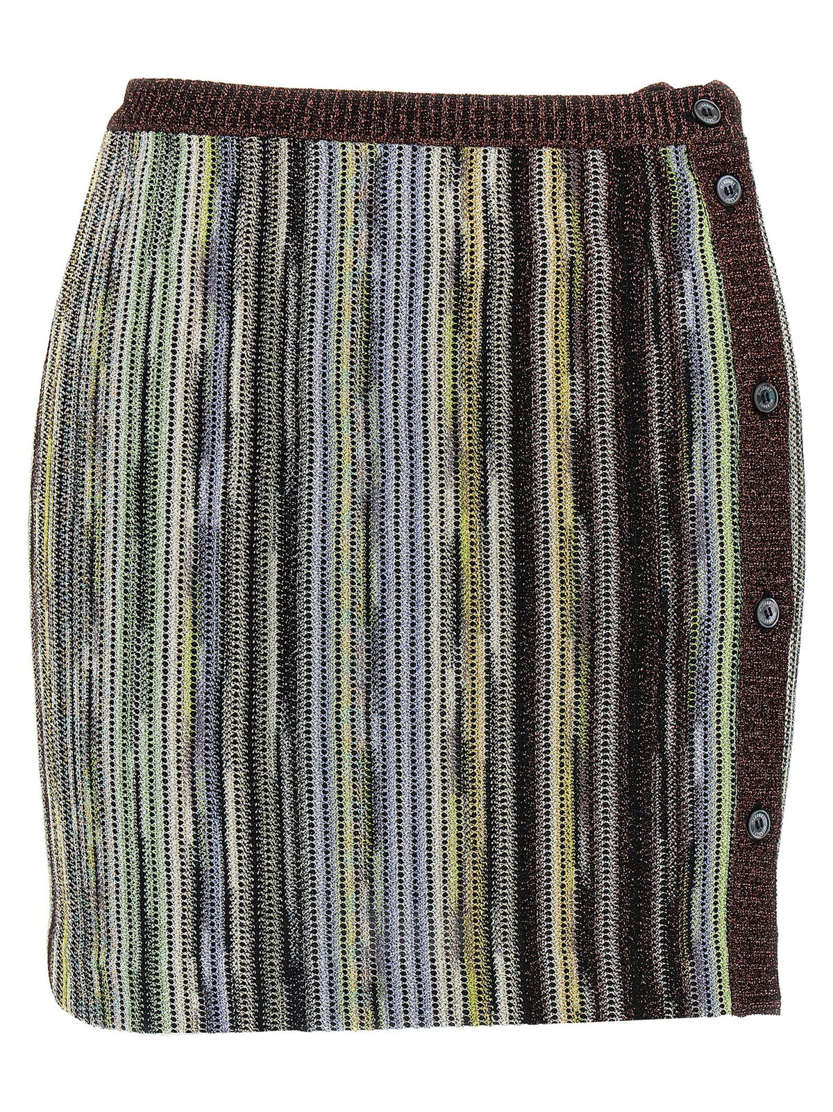 Jupe longue Missoni multicolore en viscose