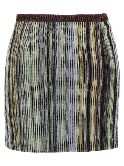 Missoni Multicolor Viscose Long Skirt