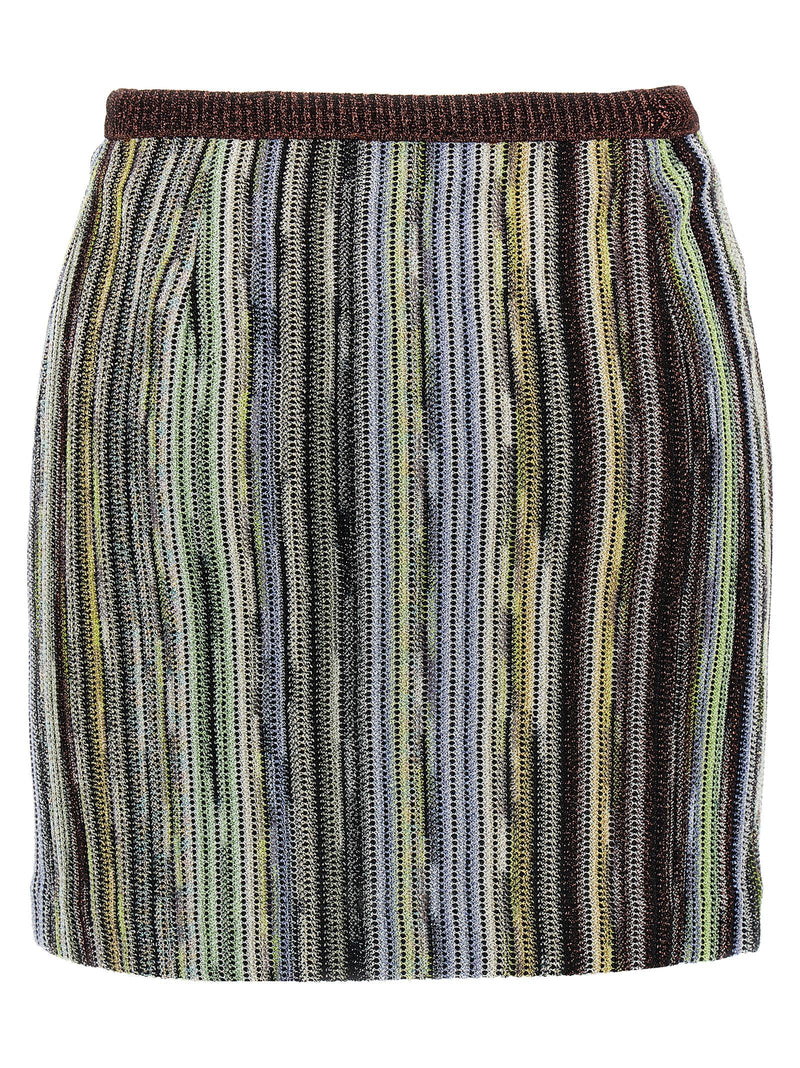 Missoni Multicolor Viscose Long Skirt