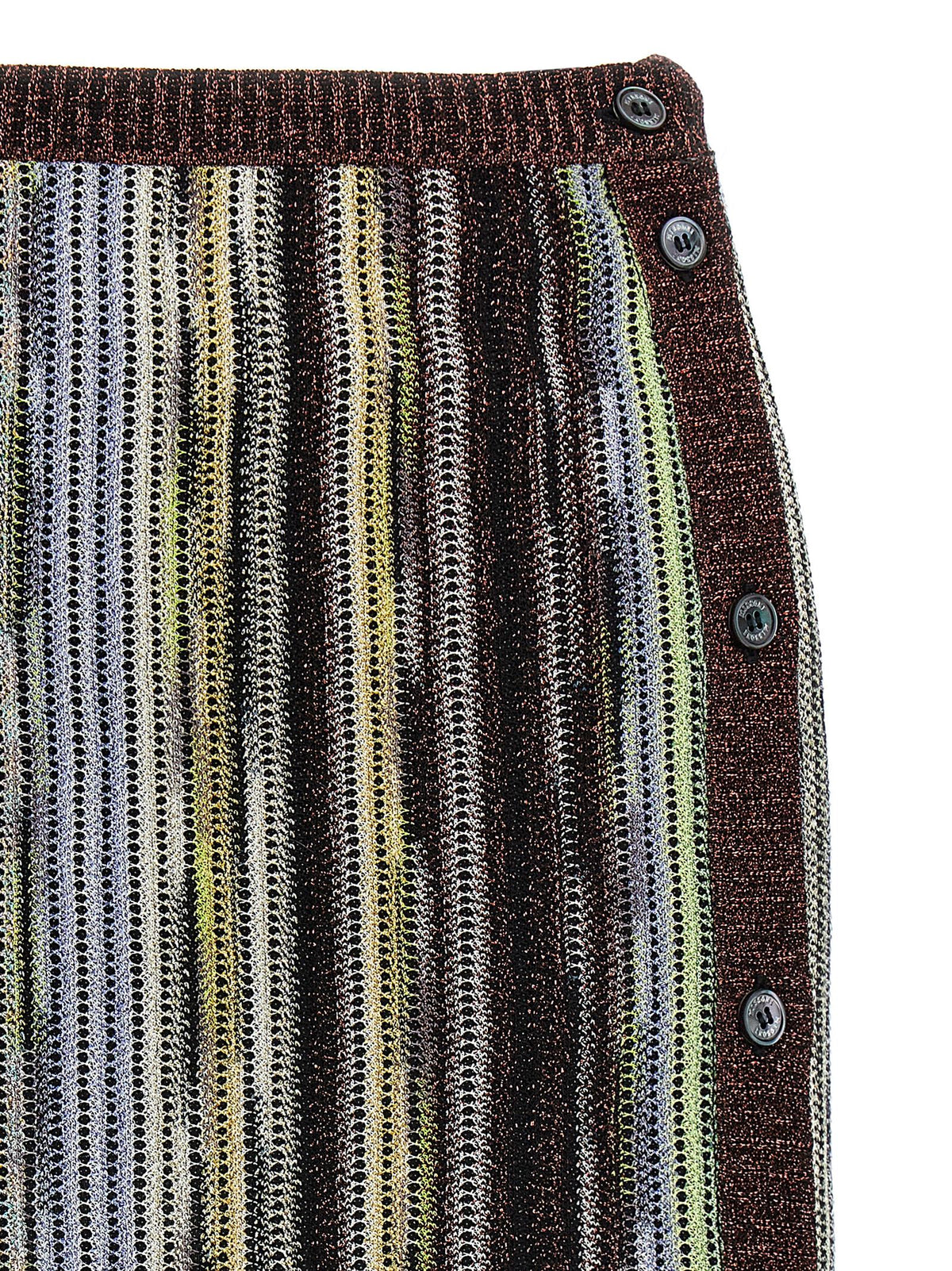 Jupe longue Missoni multicolore en viscose