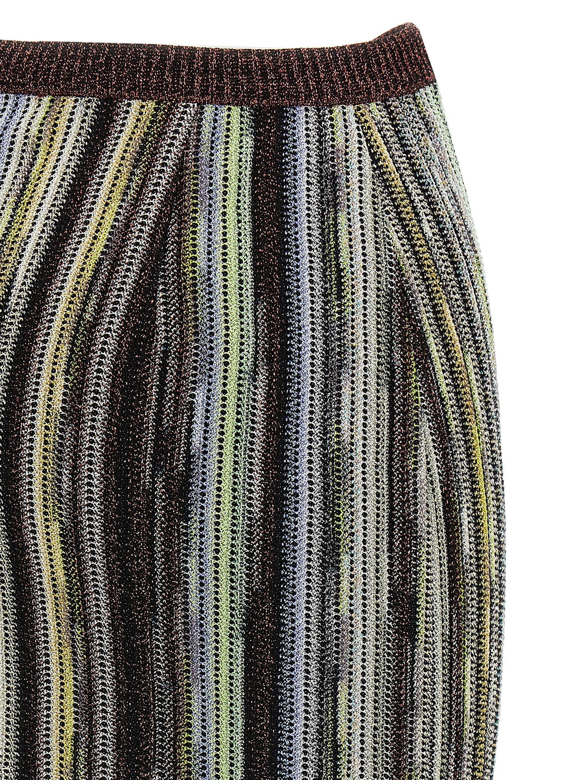 Jupe longue Missoni multicolore en viscose