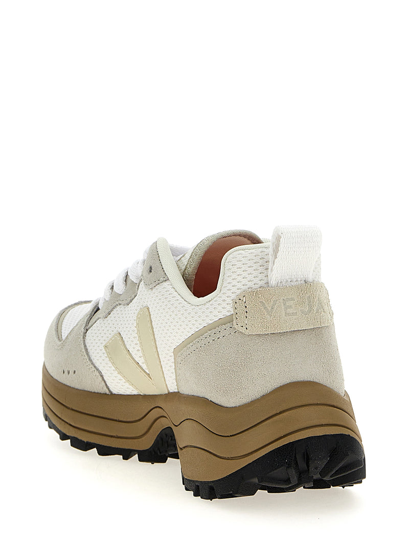 Baskets athlétiques Veja Beige en polyester recyclé