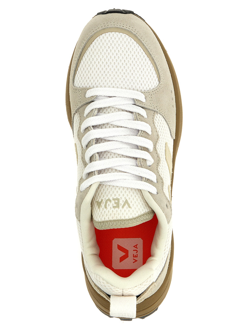 Baskets athlétiques Veja Beige en polyester recyclé