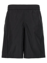 Givenchy Black Polyester Bermuda Shorts