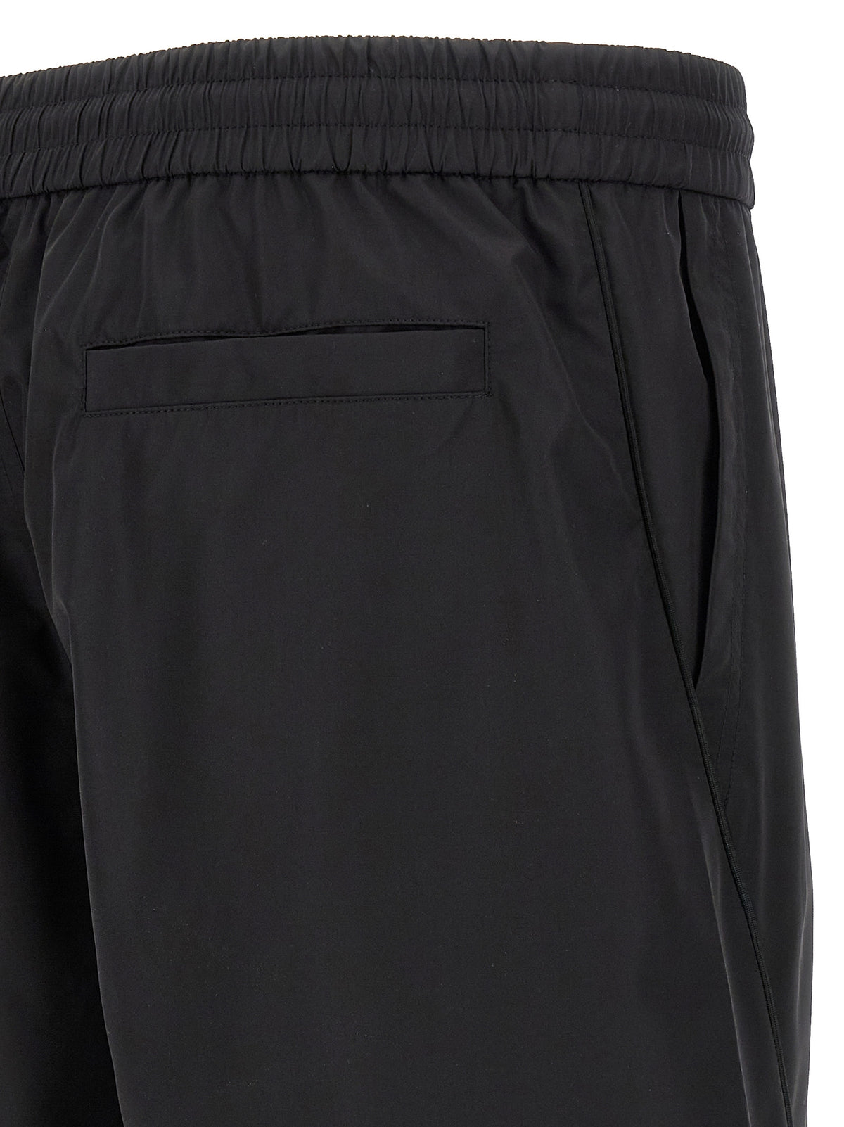 Givenchy Black Polyester Bermuda Shorts