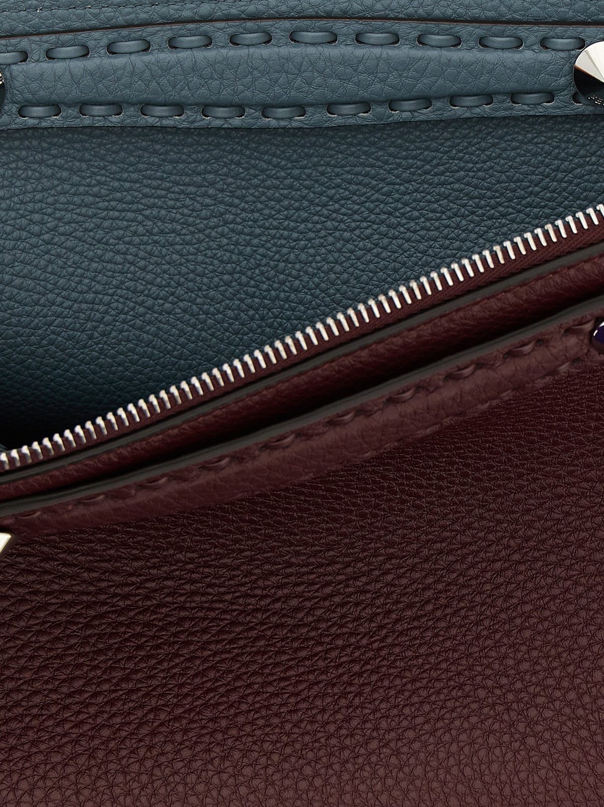 Fendi By The Way Selleria Medium Multicolor Calfskin Handbag