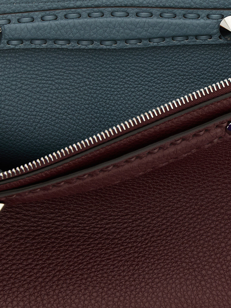 Fendi By The Way Selleria Medium Multicolor Calfskin Handbag