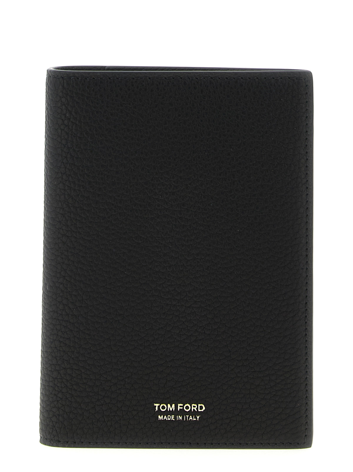 Portefeuille Tom Ford en cuir de veau noir