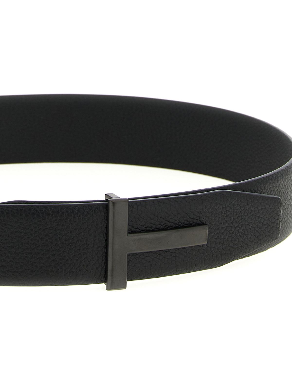 Ceinture Tom Ford en veau noir