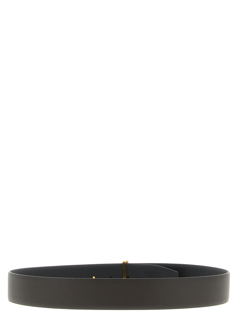 Tom Ford Multicolor Calfskin Regular Belt - Icon Reversible Design