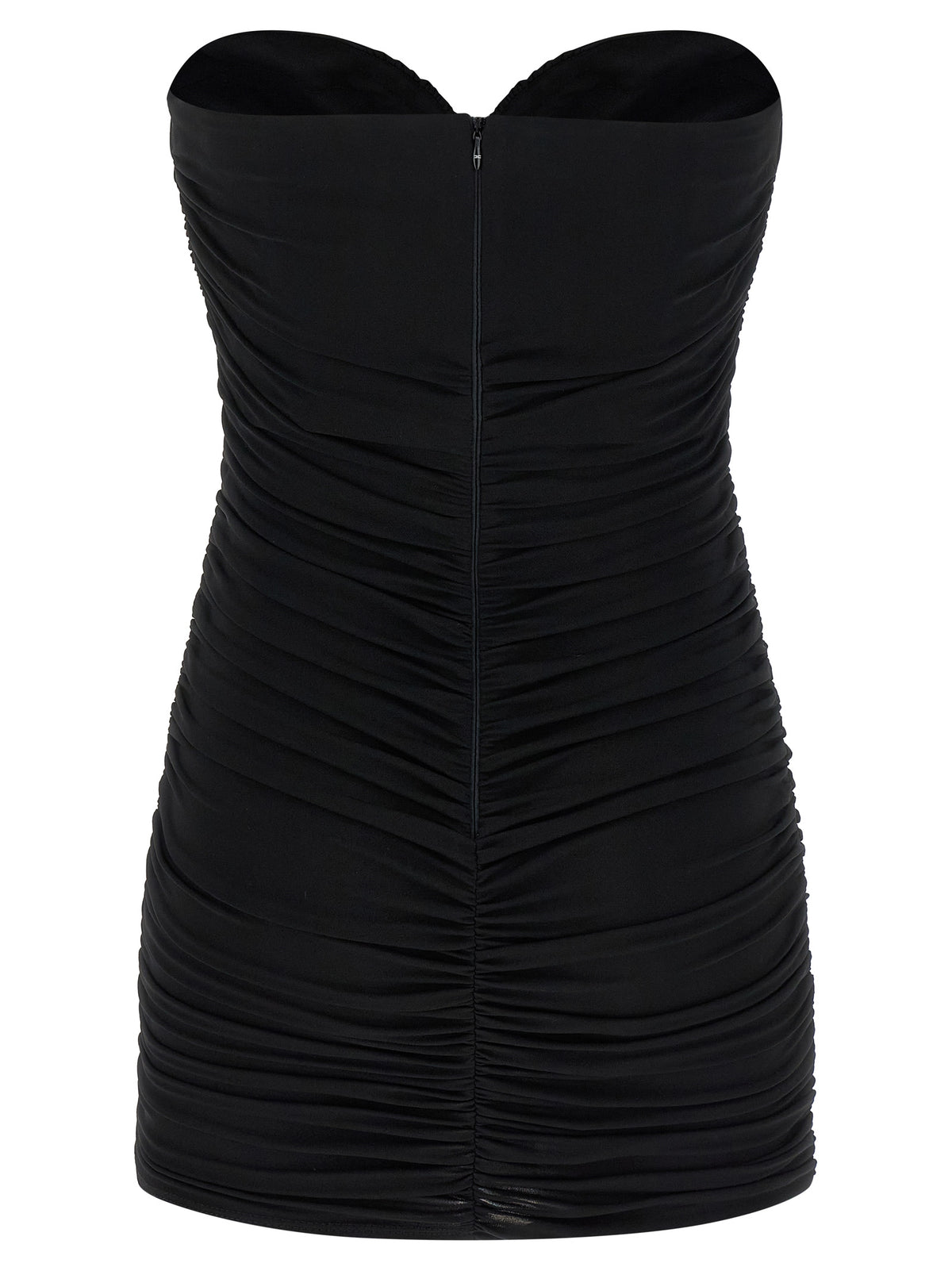 Robe courte Elisabetta Franchi noire en viscose