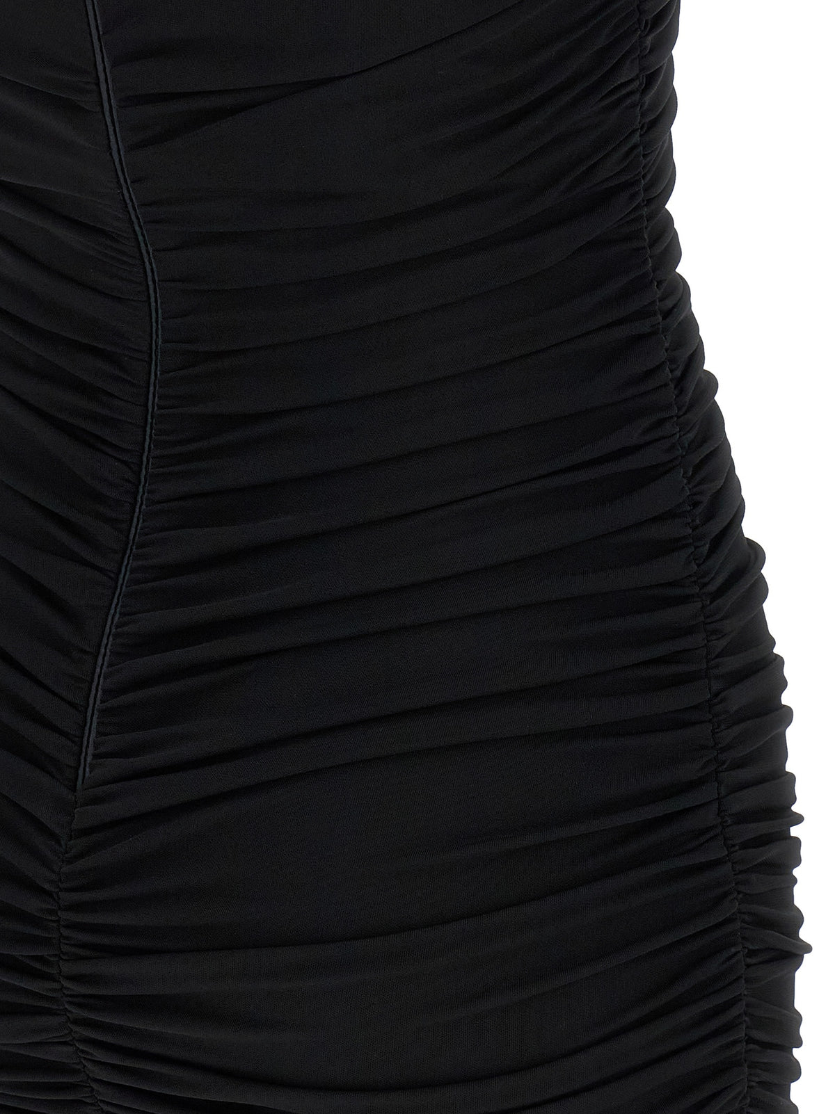 Robe courte Elisabetta Franchi noire en viscose