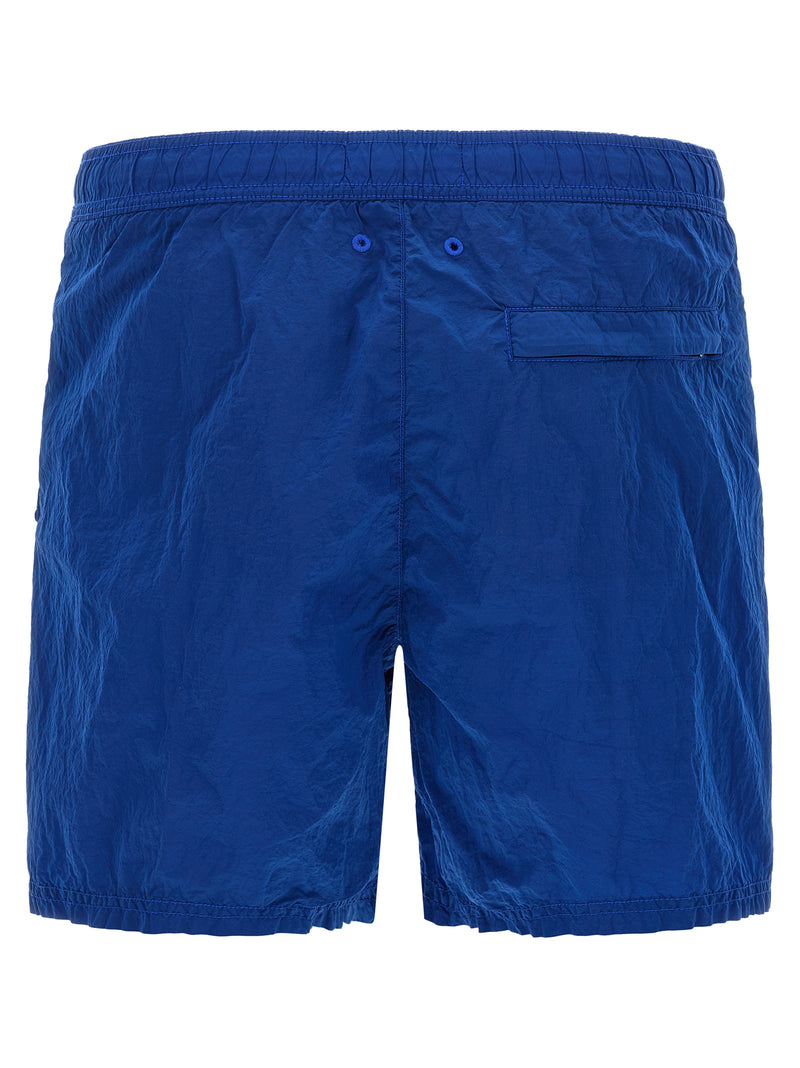 Short de Bain Stone Island en Polyamide Bleu