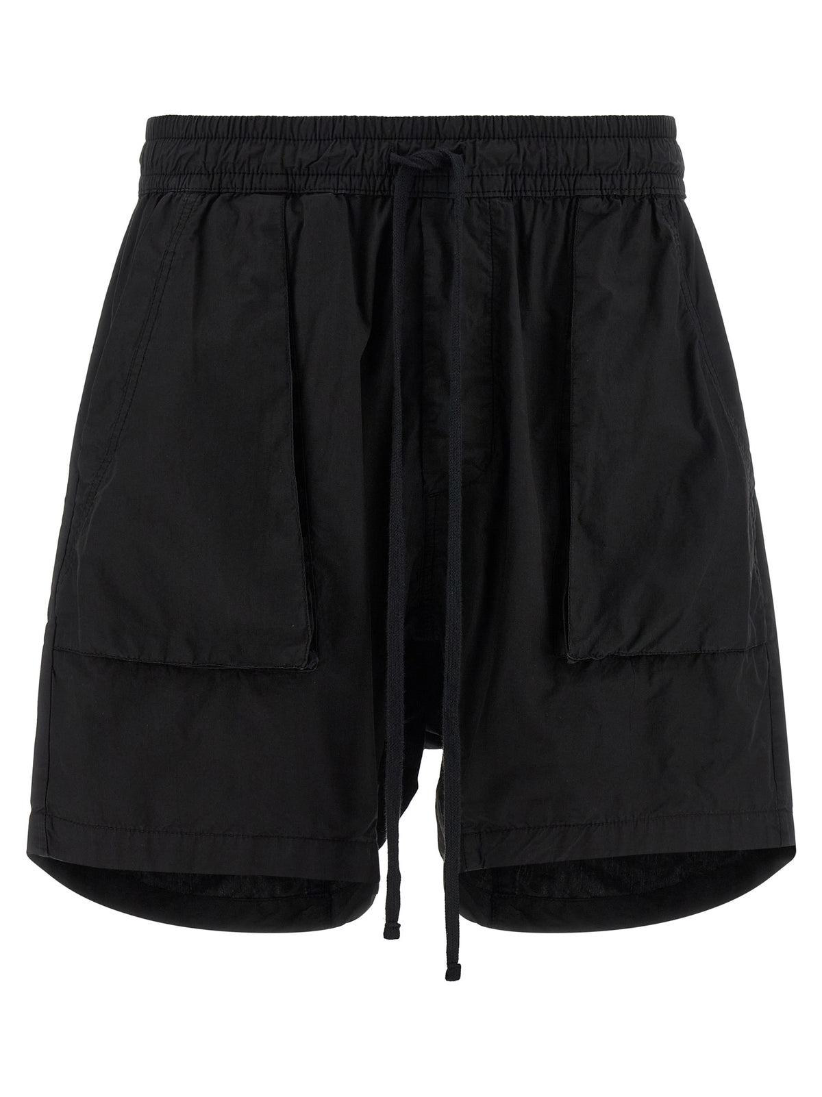 Thom Krom Black Organic Cotton Bermuda Shorts