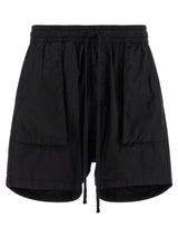 Thom Krom Black Organic Cotton Bermuda Shorts