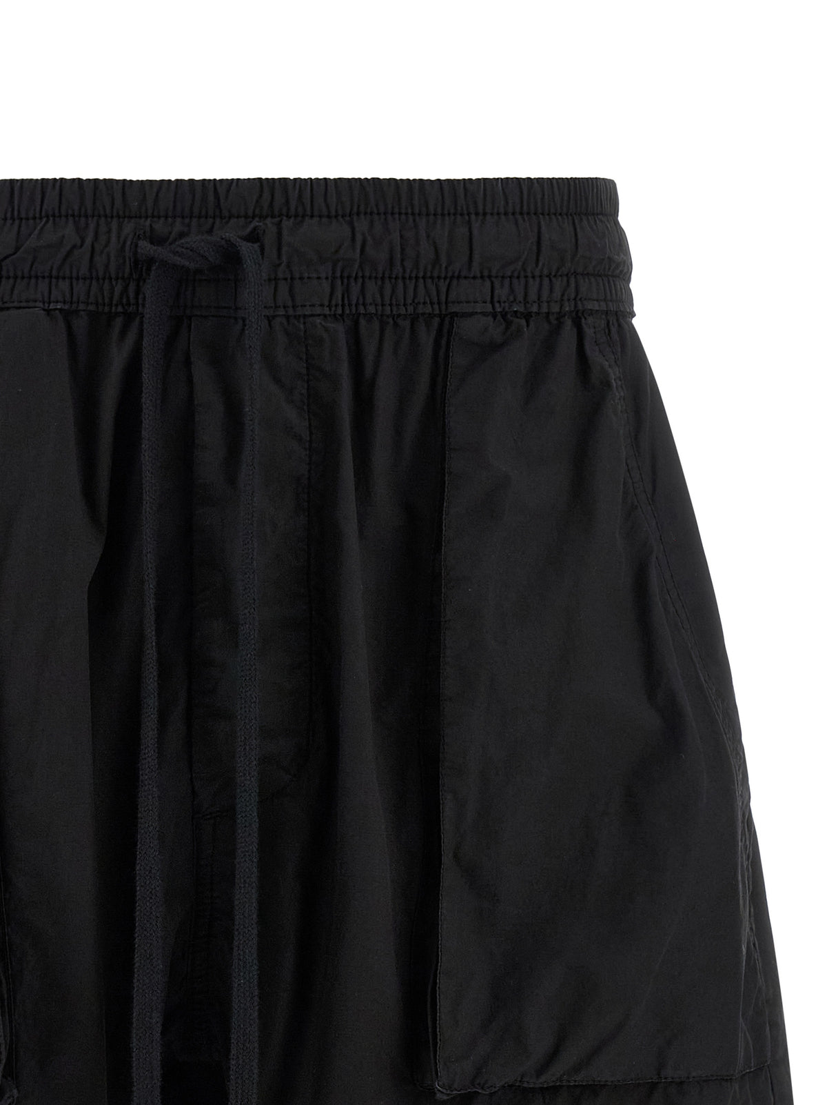 Thom Krom Black Organic Cotton Bermuda Shorts