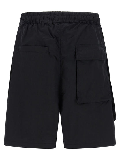 Thom Krom Black Cotton Bermuda Shorts