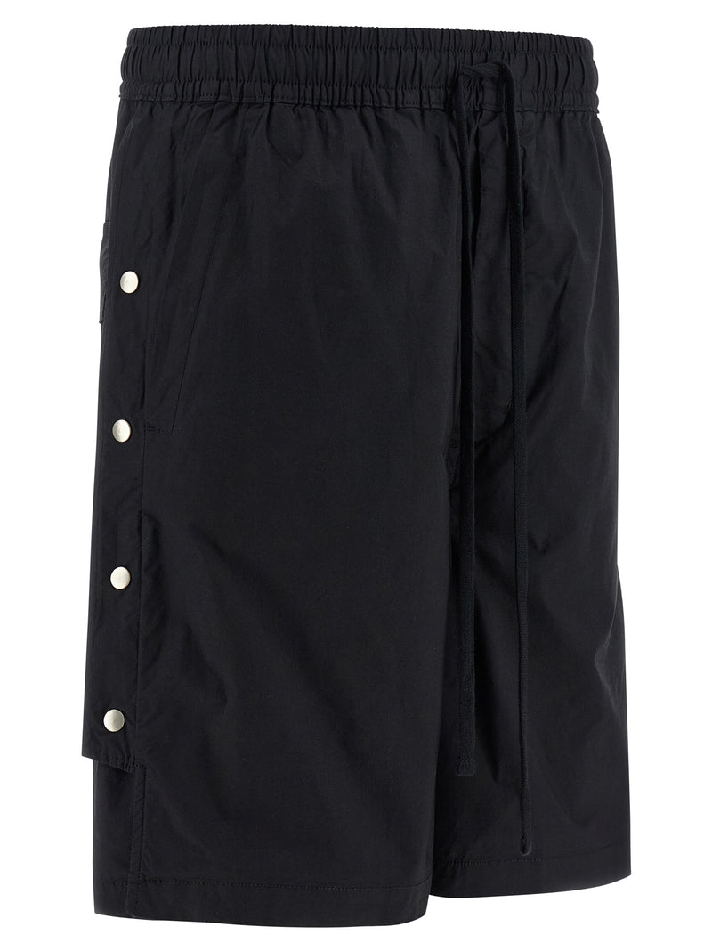 Thom Krom Black Cotton Bermuda Shorts