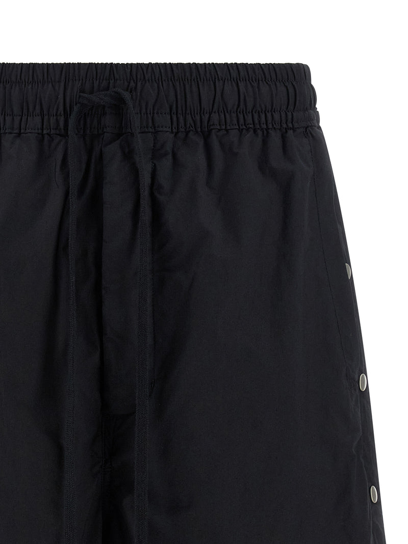 Thom Krom Black Cotton Bermuda Shorts