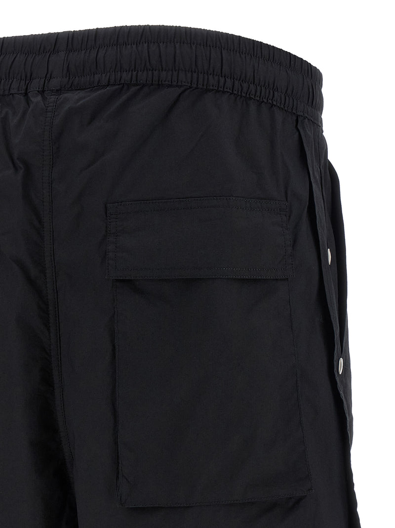 Thom Krom Black Cotton Bermuda Shorts