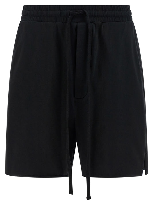 Thom Krom Black Cotton Bermuda Shorts - Stylish and Comfortable