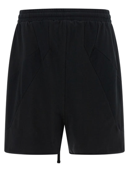 Thom Krom Black Cotton Bermuda Shorts